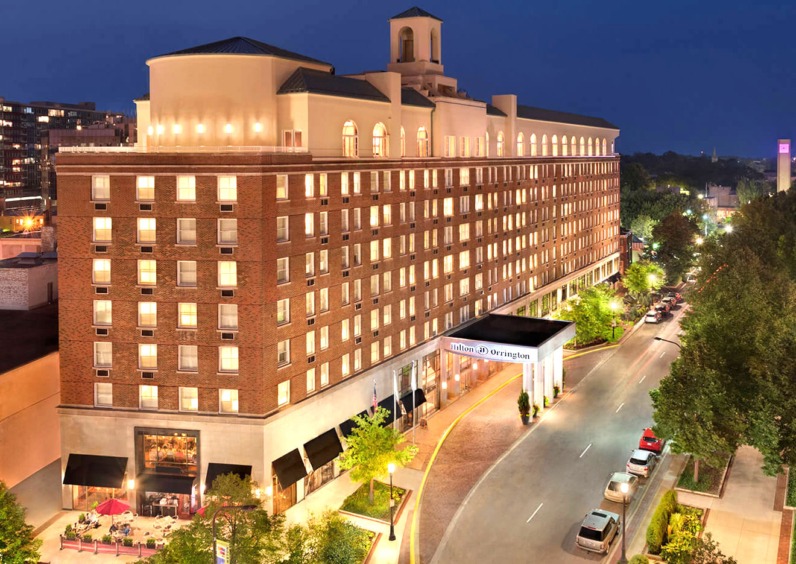 Hilton Orrington Evanston Exterior featured